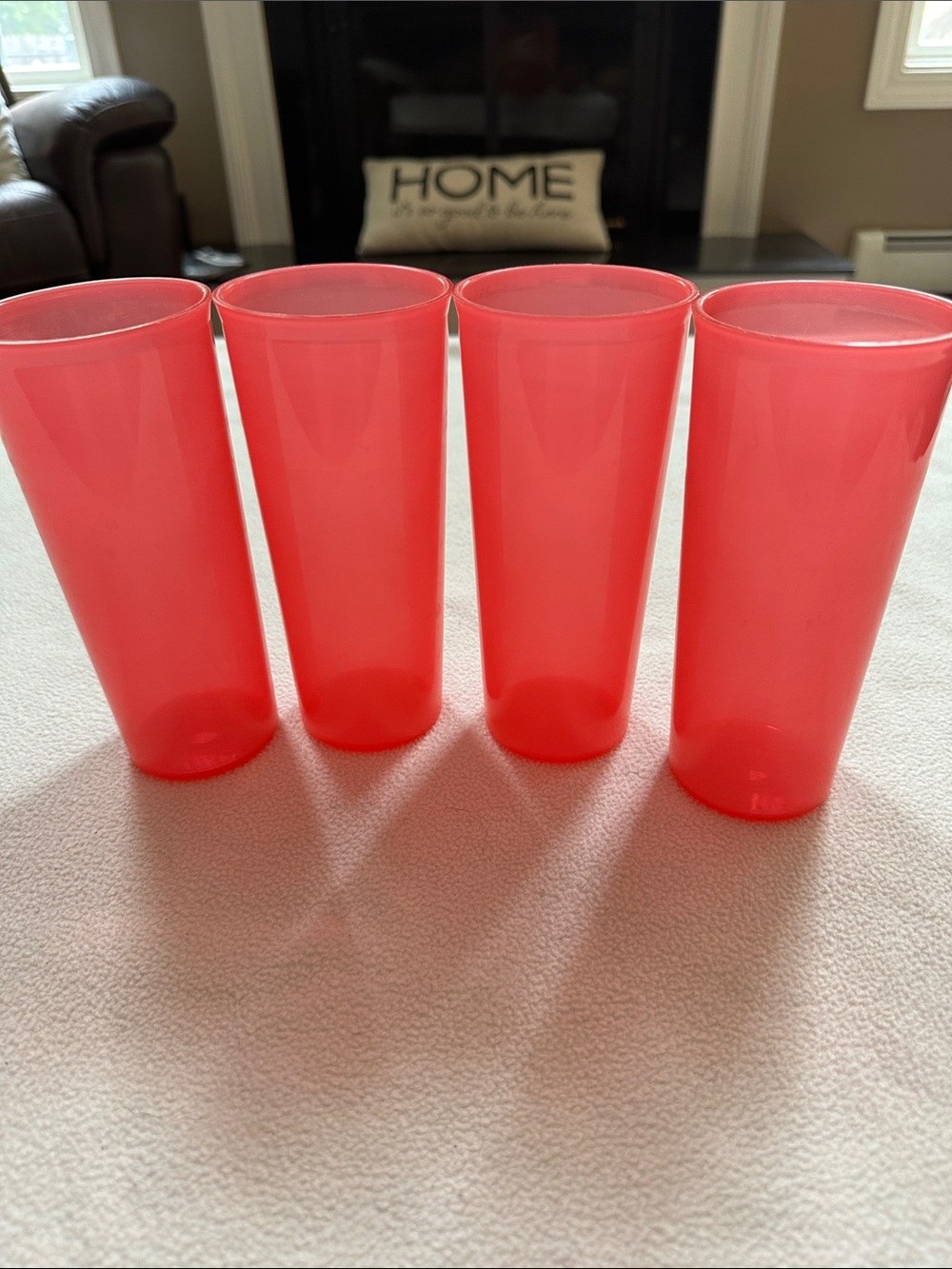 Tupperware Tumblers set of 4